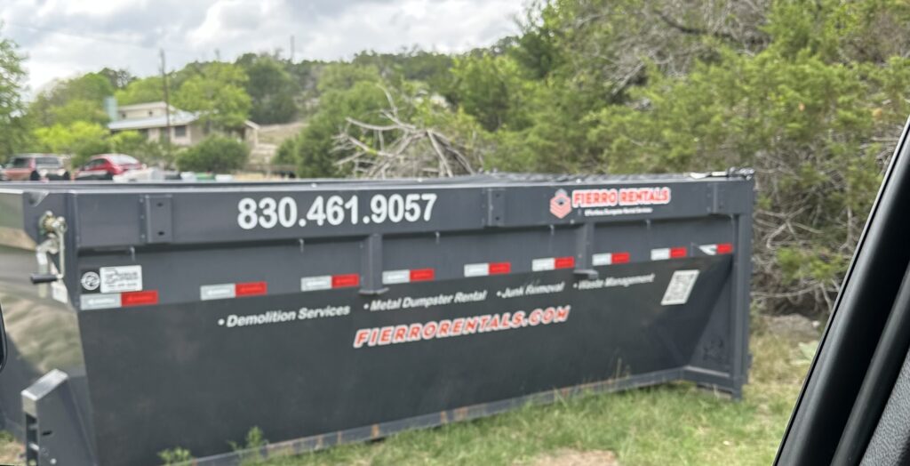 Fierro Rentals Dumpster